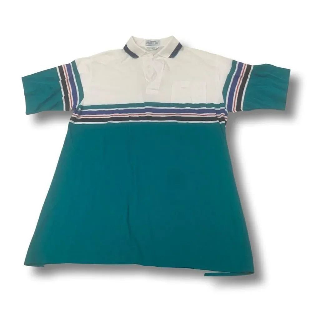 Vintage Sansabelt Golf Polo Top